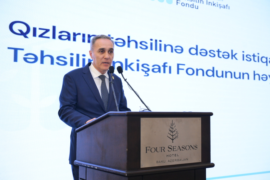 “Hənifə Məlikova-Zərdabi adına qızların təhsilinə dəstək-2025” təqaüd proqramının təqdimat mərasimi keçirilib (FOTO)