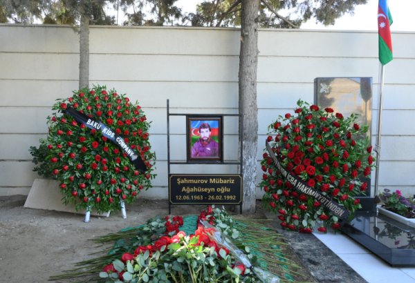 Birinci Qarabağ müharibəsinin itkin şəhidi Mübariz Şahmurov dəfn olunub