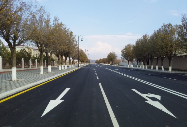 Bu ilin doqquz ayında Naxçıvanda 54,75 kilometr avtomobil yolu əsaslı təmir olunub