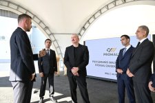 Prezident İlham Əliyev İmişlidə “Promalt” MMC-nin arpa emalı müəssisəsinin açılışında iştirak edib (FOTO)