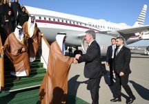 Birləşmiş Ərəb Əmirliklərinin Federal Milli Şurasının sədri Azərbaycana rəsmi səfərə gəlib (FOTO)