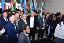 Birinci Qarabağ Müharibəsi şəhidi Abdulla Quliyevin Saray Şəhidlər Xiyabanında dəfn mərasimi keçirilib (FOTO)