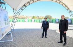 Prezident İlham Əliyev Cəbrayıl şəhər məscidinin təməlini qoyub (FOTO)