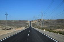 Prezident İlham Əliyev Cəbrayıl rayonunda “Şəfəq” Günəş Elektrik Stansiyasına gedən avtomobil yolunun açılışında iştirak edib (FOTO)
