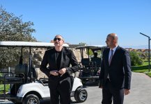 Prezident İlham Əliyev Cəbrayıl rayonunun Horovlu kəndinin birinci mərhələsinin açılışında iştirak edib (FOTO)