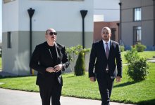 Prezident İlham Əliyev Cəbrayıl rayonunun Horovlu kəndinin birinci mərhələsinin açılışında iştirak edib (FOTO)