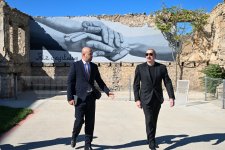 Prezident İlham Əliyev Cəbrayıl rayonunun Horovlu kəndinin birinci mərhələsinin açılışında iştirak edib (FOTO)