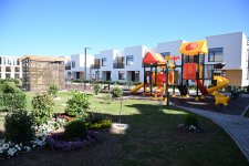 Prezident İlham Əliyev Zəngilan şəhərində 104 mənzilli yaşayış kompleksində görülmüş işlərlə tanış olub (FOTO)