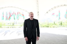 Prezident İlham Əliyev Zəngilanın Məmmədbəyli və Ağalı kəndlərinin sakinlərinə mənzillərin açarlarını təqdim edib (FOTO) (YENİLƏNİB)