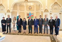 Sahibə Qafarova Pakistan Senatının sədri ilə görüşüb (FOTO)
