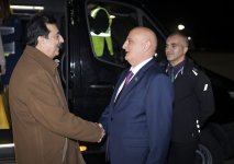 Pakistan Senatının sədri Azərbaycana səfərə gəlib (FOTO)