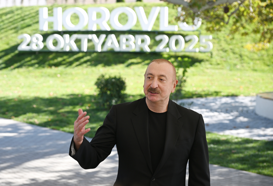 Prezident İlham Əliyev: Zəfər Günü bizim tariximizdə olan ən parlaq səhifədir (TAM NİTQ)