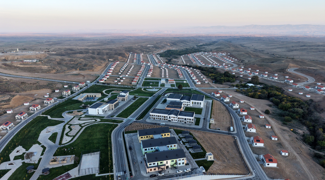 Prezident İlham Əliyev Cəbrayıl rayonunun Horovlu kəndinin birinci mərhələsinin açılışında iştirak edib (FOTO)