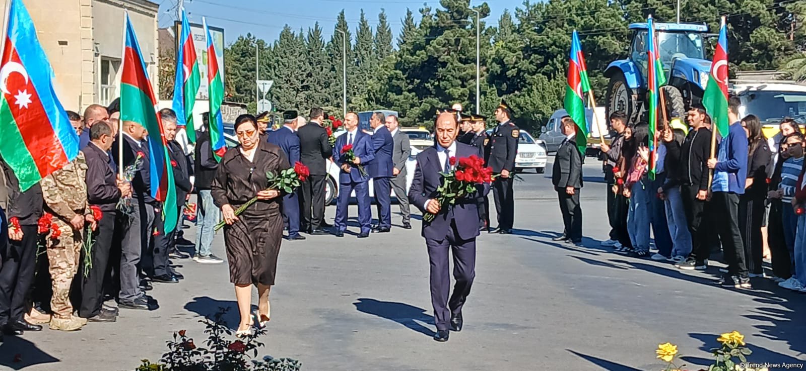 Bərdə terrorunun qurbanları anılıb (FOTO)