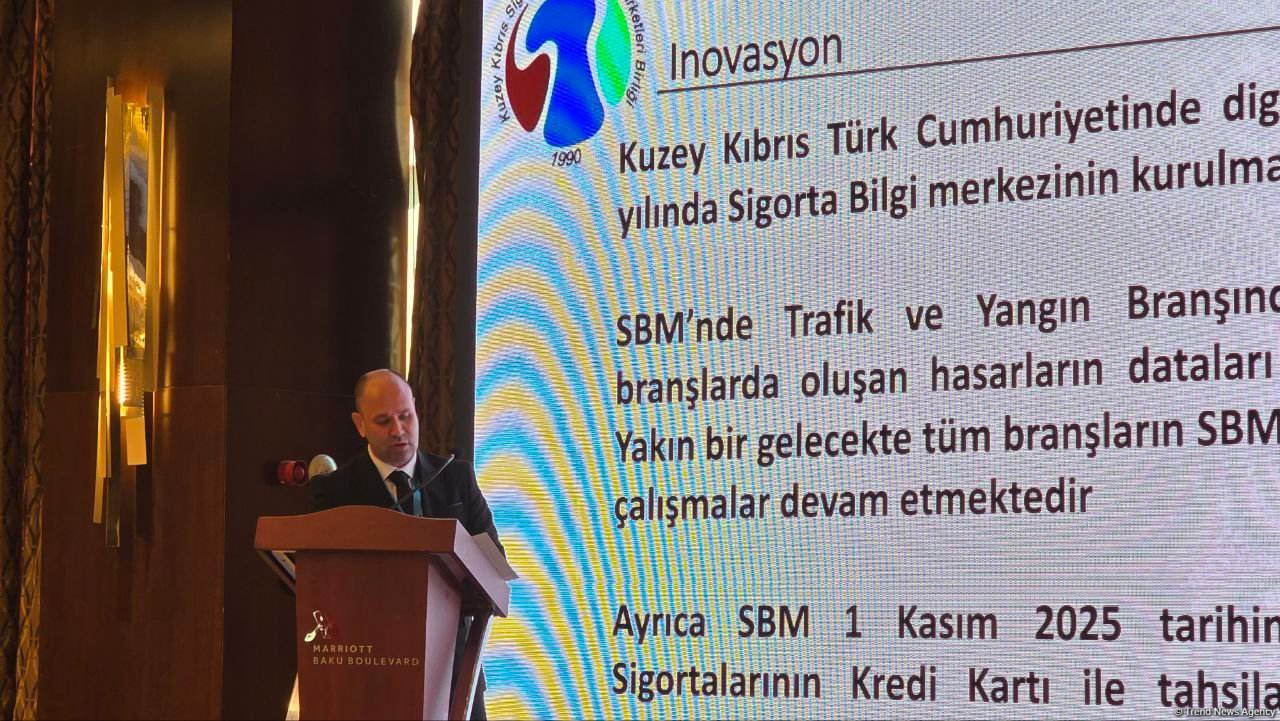 Şimali Kipr Türk Respublikası sığorta sektoru üzrə beynəlxalq əməkdaşlığa açıqdır - Börte Barlasoğlu