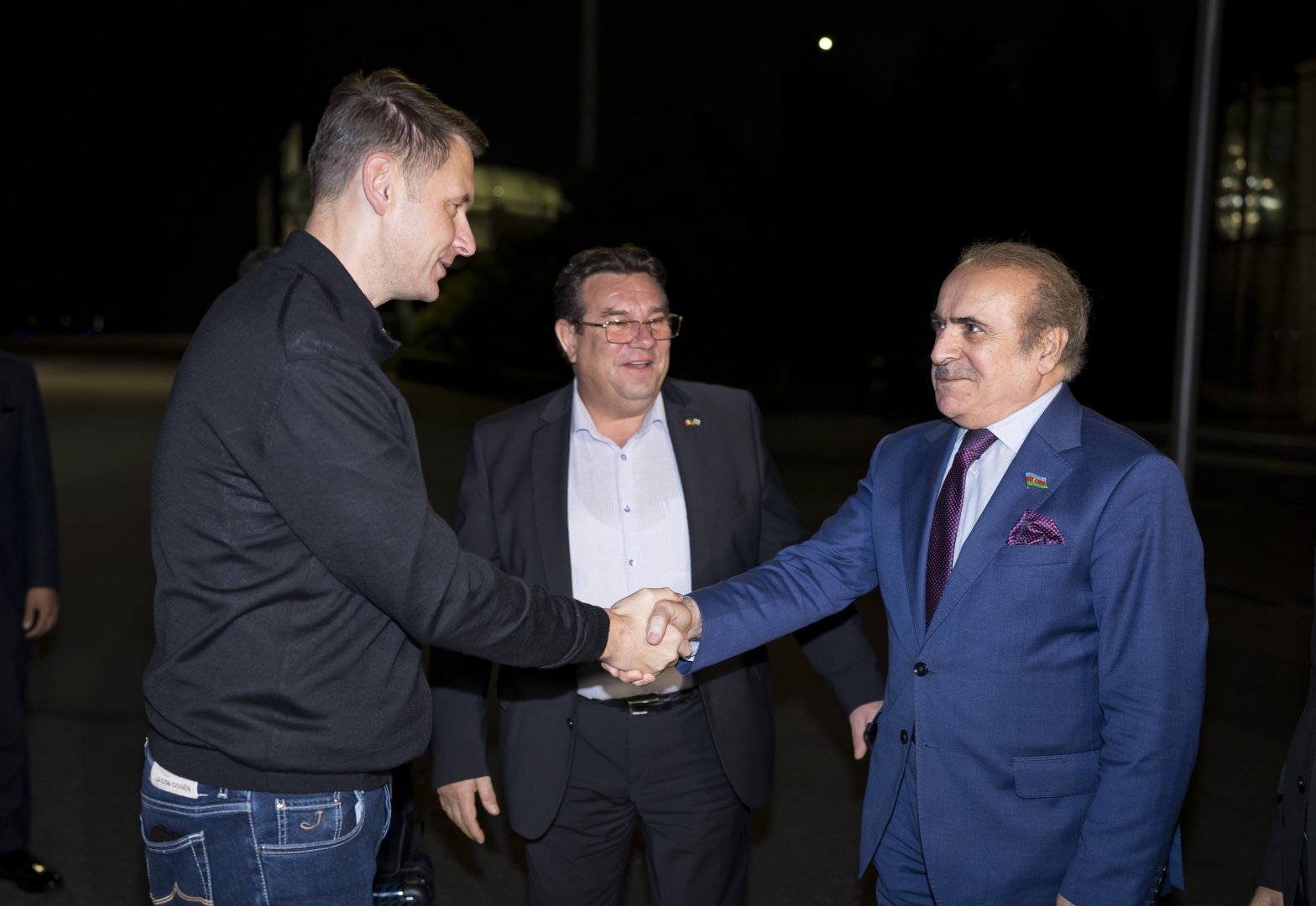 Rumıniya Parlamenti Senatının sədri Azərbaycandadır (FOTO)
