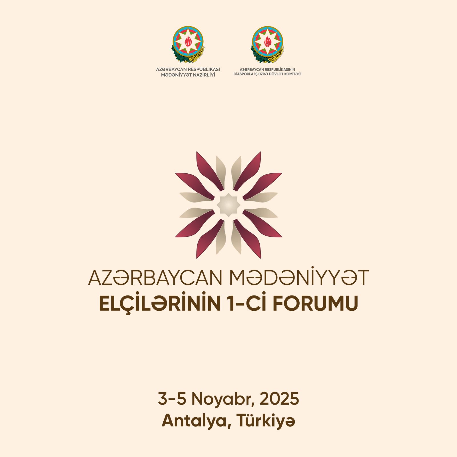 Azərbaycan Mədəniyyət Elçilərinin I Forumu keçiriləcək