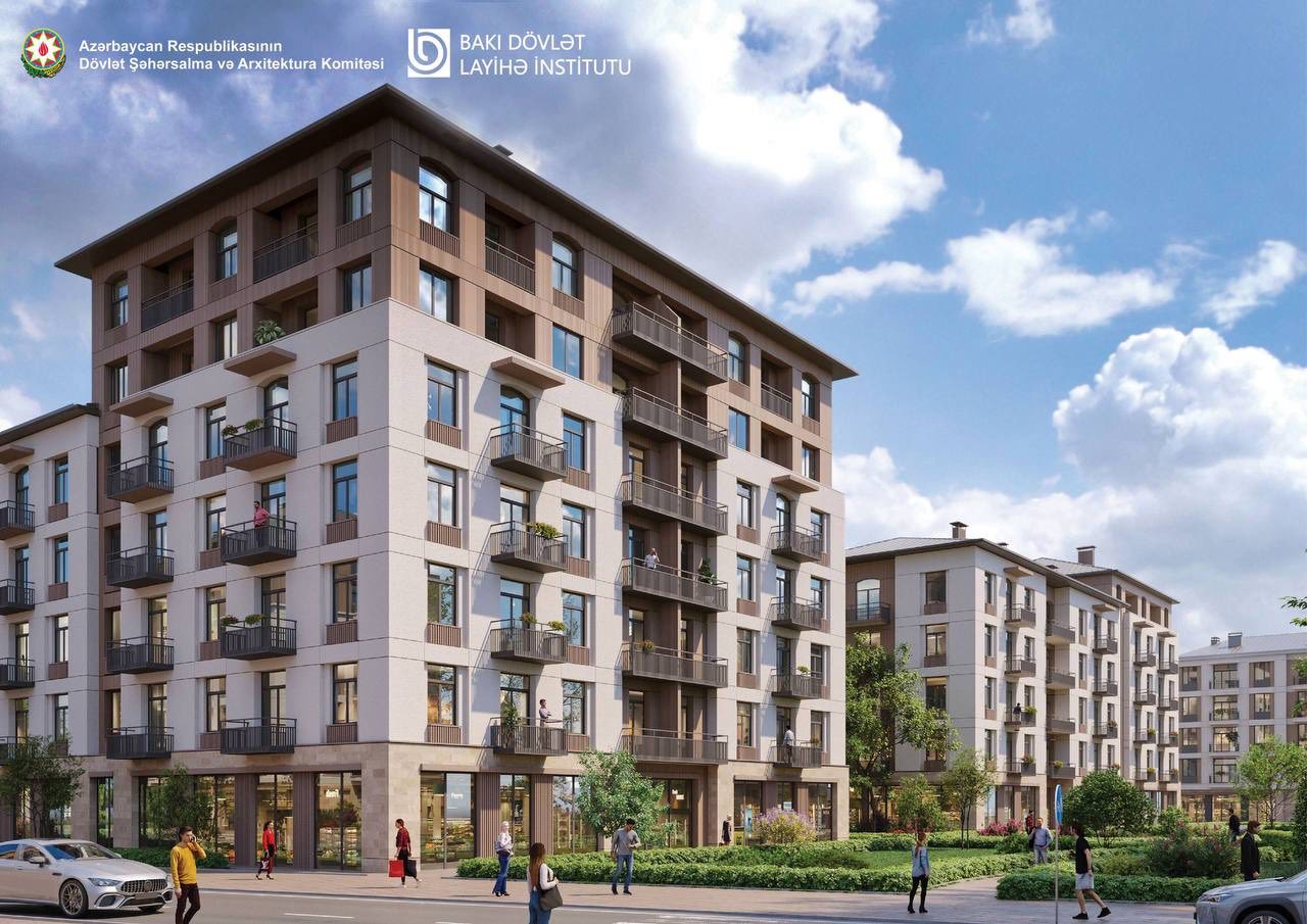 Cəbrayıl şəhərinin 2-ci və 3-cü yaşayış kompleksləri belə olacaq (FOTO)