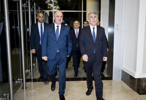 Tacikistanın Ali Məclisi Nümayəndələr Palatasının sədri Azərbaycana səfərə gəlib (FOTO)