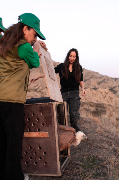 Heydər Əliyev Fondunun vitse-prezidenti Leyla Əliyeva və Bakı Media Mərkəzinin rəhbəri Arzu Əliyeva Qax rayonunda Axar-Baxar Milli Parkının açılış mərasimində iştirak ediblər (FOTO)