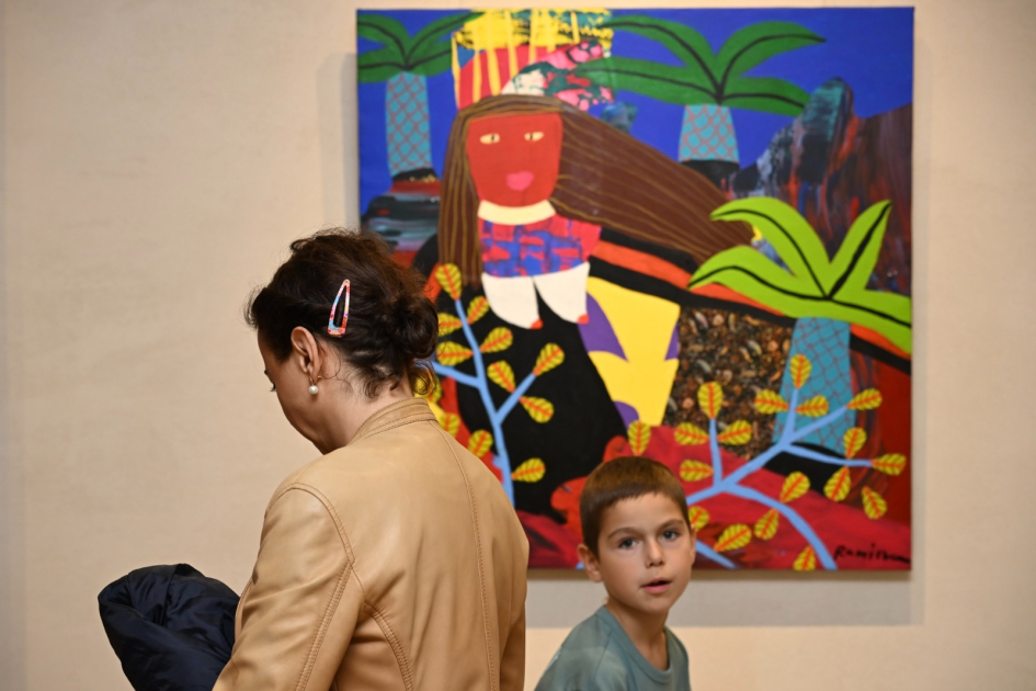 “Art Weekend” çərçivəsində “Od, Su və Öpüşlər" adlı sərgi açılıb (FOTO)