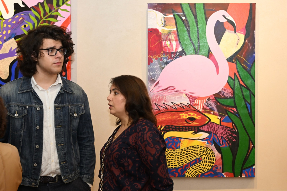 “Art Weekend” çərçivəsində “Od, Su və Öpüşlər" adlı sərgi açılıb (FOTO)