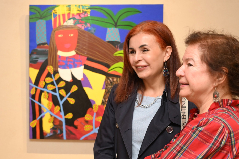 “Art Weekend” çərçivəsində “Od, Su və Öpüşlər" adlı sərgi açılıb (FOTO)