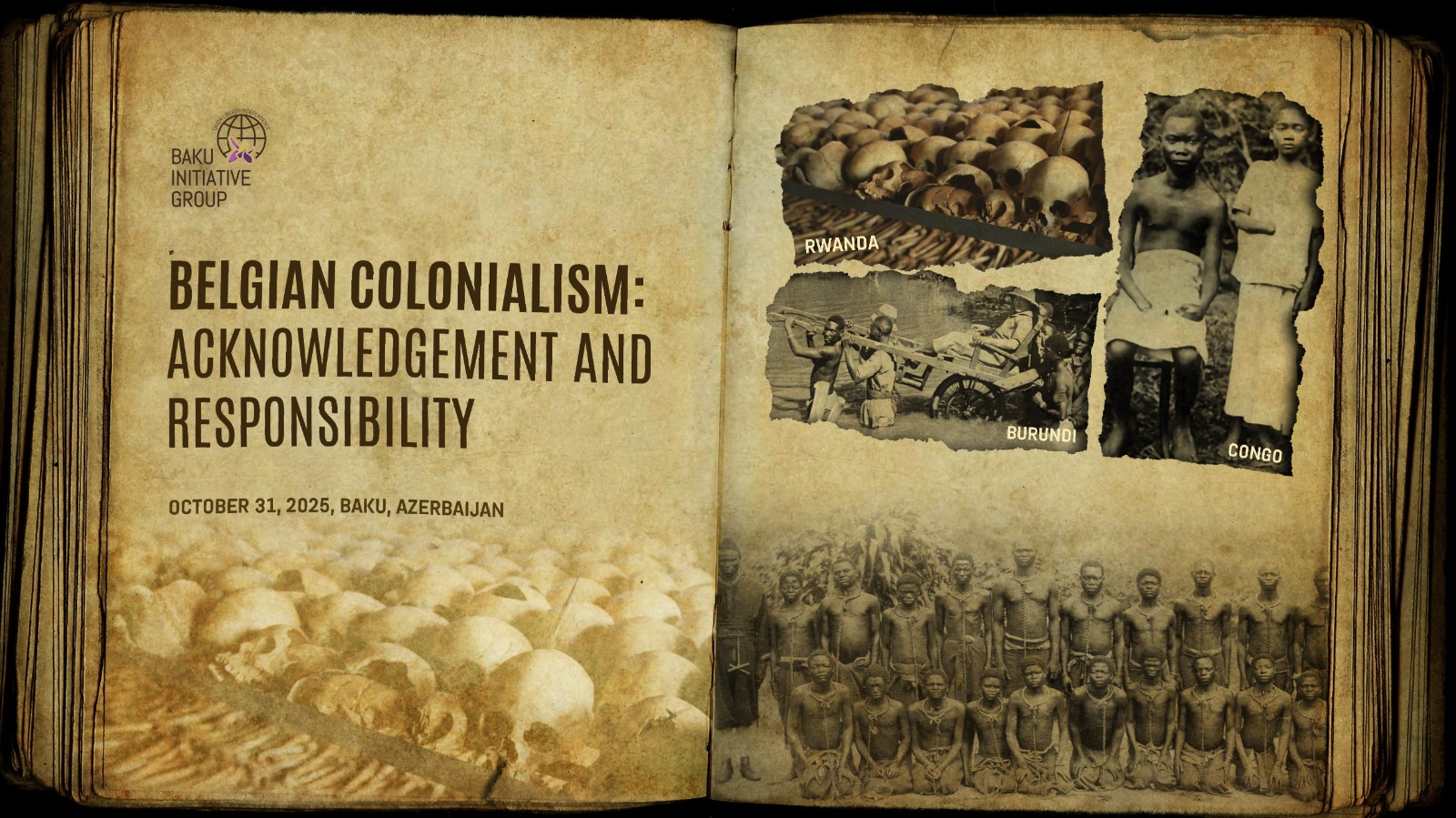 Bakıda “Belçika Müstəmləkəçiliyi: Tanınma və Məsuliyyət” adlı beynəlxalq konfrans keçiriləcək