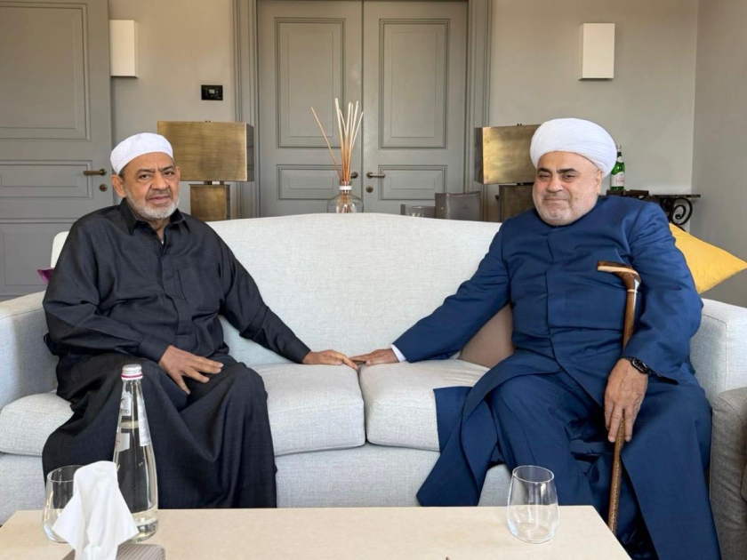 Allahşükür Paşazadə Romada Əl-Əzhər şeyxi ilə görüşüb