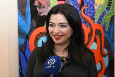 “Art Weekend” çərçivəsində “Od, Su və Öpüşlər" adlı sərgi açılıb (FOTO)