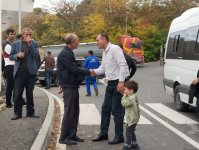 Ağdərənin Həsənriz kəndinə növbəti köç olub (FOTO) (YENİLƏNİB)