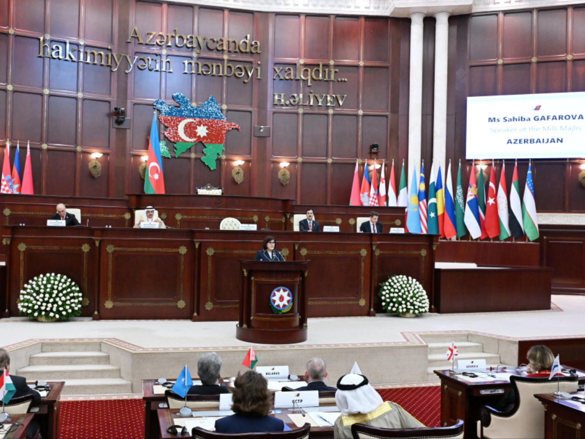 Milli Məclisdə beynəlxalq parlament konfransı öz işinə başlayıb