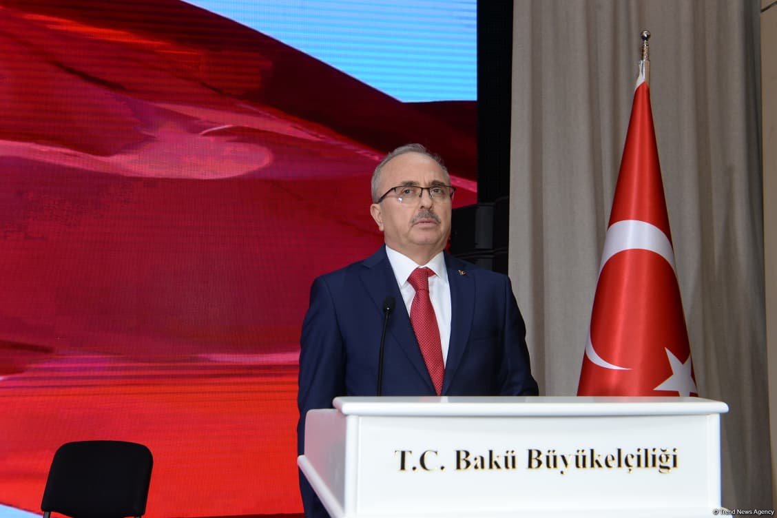 Bakıda Türkiyə Cümhuriyyətinin 102-ci ildönümü münasibətilə rəsmi qəbul keçirilib (YENİLƏNİB) (FOTO)