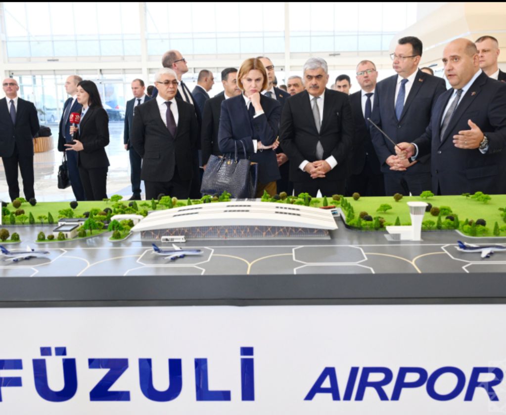 Azərbaycan və Belarus arasında iqtisadi əməkdaşlıq üzrə birgə Hökumətlərarası Komissiyanın həmsədrləri Füzuliyə gəliblər