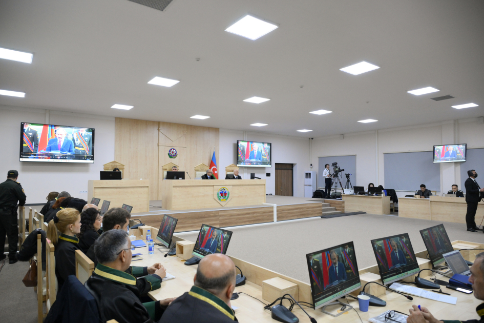 Ermənistan vətəndaşlarının məhkəməsində 8 nəfər azərbaycanlı əsir-girovun eyni vaxtda qətlə yetirilməsi ilə bağlı sənəd tədqiq edilib (FOTO)