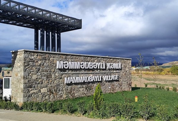 Məmmədbəyli kəndində 39 beşotaqlı ev inşa edilib (FOTO)