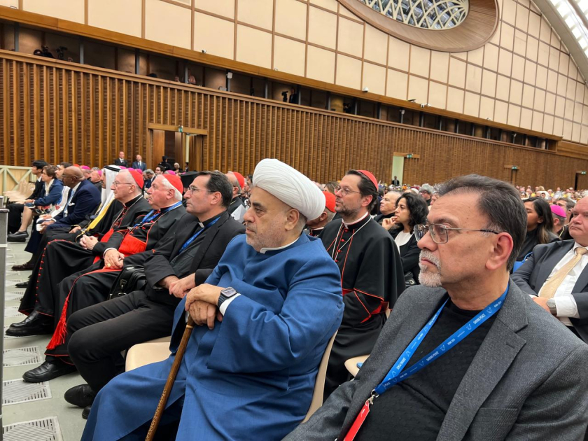 Allahşükür Paşazadə Vatikanda “Nostra Aetate” sənədinin ildönümü mərasimində iştirak edib (FOTO)