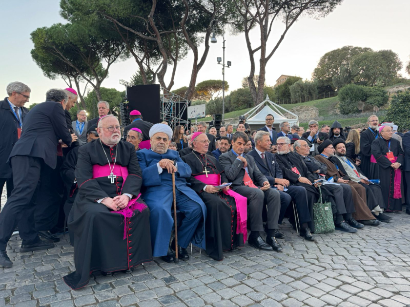 Qafqaz Müsəlmanları İdarəsinin sədri İtaliyada dini liderlərin beynəlxalq tədbirində iştirak edib (FOTO)
