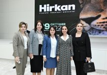 Leyla Əliyeva “Hirkan” sənədli filminin təqdimatında iştirak edib (FOTO)