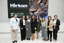 Leyla Əliyeva “Hirkan” sənədli filminin təqdimatında iştirak edib (FOTO)