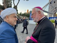 Qafqaz Müsəlmanları İdarəsinin sədri İtaliyada dini liderlərin beynəlxalq tədbirində iştirak edib (FOTO)
