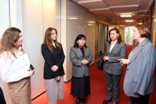 Xalq Bank Eurasian Bank və Uzpromstroybank nümayəndə heyətlərini qəbul edib (FOTO)