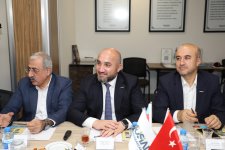 İstanbul Sənaye Palatasının nümayəndə heyəti MÜSİAD Azərbaycanı ziyarət edib (FOTO)