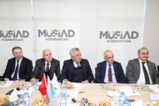 İstanbul Sənaye Palatasının nümayəndə heyəti MÜSİAD Azərbaycanı ziyarət edib (FOTO)