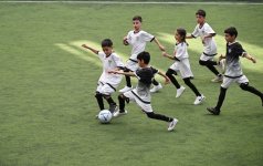 Heydər Əliyev Fondunun vitse-prezidenti Leyla Əliyevanın təşəbbüsü ilə uşaq evlərinin komandaları arasında növbəti minifutbol turniri təşkil olunub (FOTO)