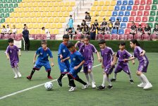 Heydər Əliyev Fondunun vitse-prezidenti Leyla Əliyevanın təşəbbüsü ilə uşaq evlərinin komandaları arasında növbəti minifutbol turniri təşkil olunub (FOTO)