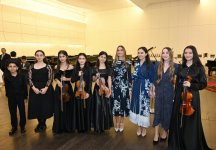 Heydər Əliyev Fondunun dəstəyi ilə alınan musiqi alətlərinin təqdimatı olub (FOTO)