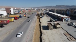 Lökbatanda 23 kilometrlik kollektor və sutəmizləyici qurğu tikilir (FOTO)