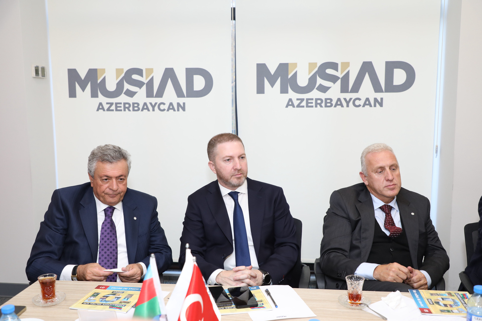 İstanbul Sənaye Palatasının nümayəndə heyəti MÜSİAD Azərbaycanı ziyarət edib (FOTO)
