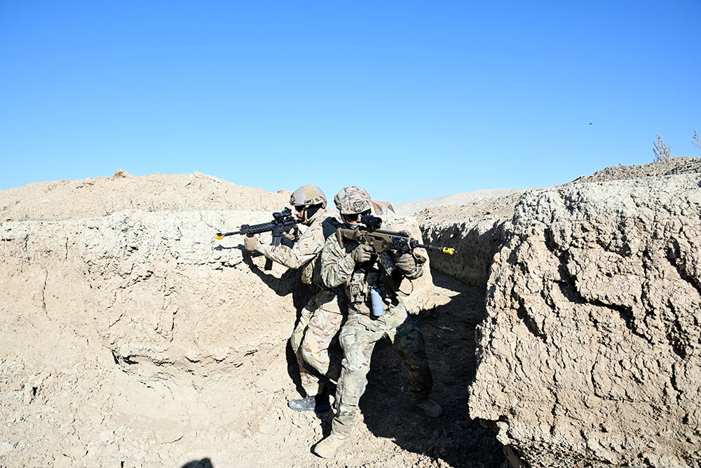 "Sarsılmaz Tərəfdaşlıq-2025" birgə XTQ təlimi sona çatıb (FOTO)